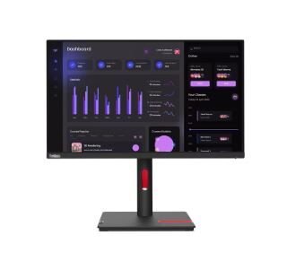 LENOVO 63CFMATXTK T24i-30 23.8'' LED IPS 4ms 60Hz 1920x1080 FullHD VGA HDMI DP (VESA) Siyah Monitör