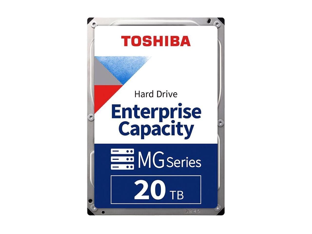 TOSHIBA MG10ACA20TE MG Series 3.5'' 20TB 7200rpm 512MB SATA Enterprise 7/24 Harddisk