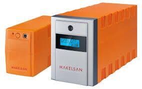 MAKELSAN LION PLUS 1500 VA (2x12V 9AH Akü ) Line Interactive 5/10 dk UPS