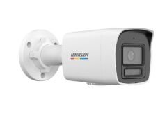 HIKVISION DS-2CD1047G2H-LIUF 1/3'' Cmos Sensör 4MP 2.8mm Smart Hybrid Light POE Sesli ColorVu Bullet IP Güvenlik Kamera