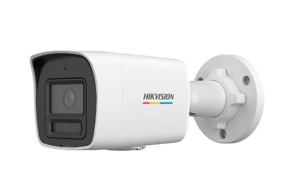 HIKVISION DS-2CD1047G2H-LIUF 1/3'' Cmos Sensör 4MP 2.8mm Smart Hybrid Light POE Sesli ColorVu Bullet IP Güvenlik Kamera