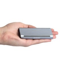 DARK DK-AC-DSEM5 M.2 NVMe & NGFF SATA SSD Type-C RGB LED'Lİ Harici HDD Kutusu