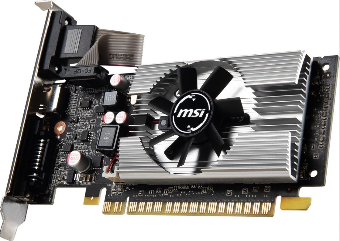 MSI N210 1GD3/LP 1GB Geforce GT210 DDR3 64bit HDMI DVI VGA 16x Ekran Kartı