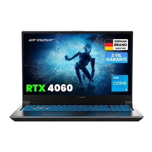 ERAZER Deputy P60i MD62747 i5-13420H 16GB 512GB SSD 8gb RTX4060 15.6'' DOS Notebook