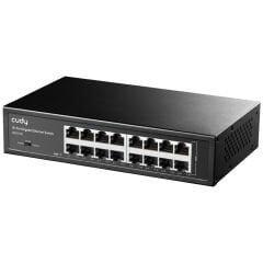 CUDY GS1016 16 Port Gbit Rackmount Yönetilemez Metal Kasa Switch
