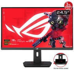 ASUS XG259CS ROG Strix 24.5'' LED IPS 1ms 180Hz 1920x1080 FullHD HDMI DP USB-C (Vesa) Pivot HDR10 FastIPS Siyah Monitör