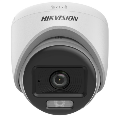 HIKVISION DS-2CE70DF0T-LPFS 2MP 2.8mm Sesli Colorvu Dome Smart Hybrid Light HD-TVI Güvenlik Kamerası