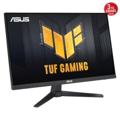 ASUS VG249QE5A TUF GAMING 23.8'' LED IPS 1ms 146Hz 1920x1080 FullHD HDMI DP Multimedya (Vesa) ELMB Adap.Sync Siyah Monitö