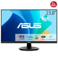 ASUS VA24DQFR 23.8'' LED IPS 1ms 100Hz 1920x1080 FullHD VGA HDMI DP Multimedya (VESA) Siyah Monitör