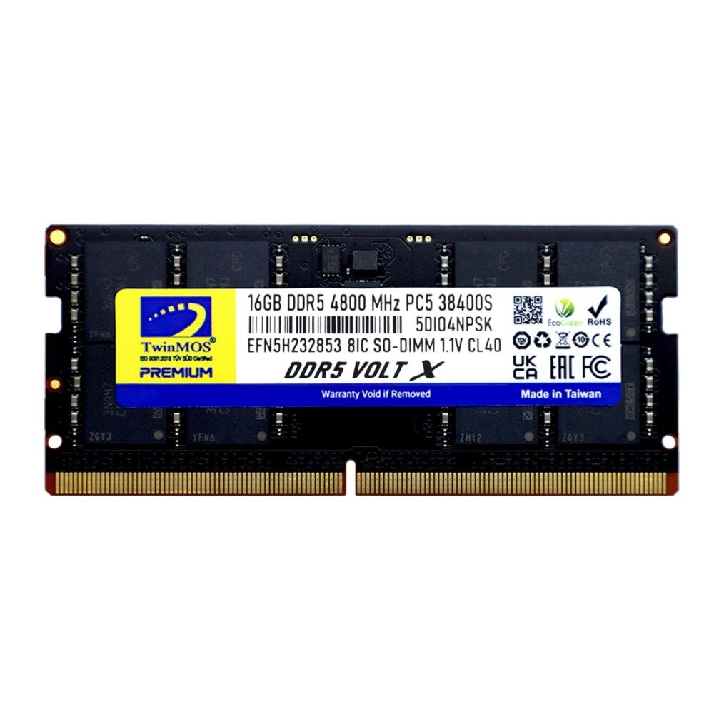 TWINMOS TMD516GB4800S40 16GB DDR5 4800Mhz Notebook Bellek