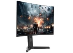 RAMPAGE DR27C300F DROP 27'' Curved (Kavisli) 1ms 300Hz 1920x1080 FullHD 2x HDMI 1xDP F.Sync, G-Sync, RGB Pivot HDR Siyah