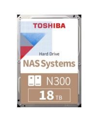 TOSHIBA HDWG51JUZSVA N300 3.5'' 18TB 7200rpm 512MB Sata 7/24 NAS Harddisk