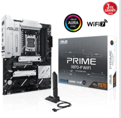 ASUS PRIME X870-P X870 DDR5 (Vga Yok) GLan 2.5G ATX HD TYP-C M2 AM5 AMD Anakart
