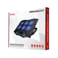 FRISBY FNC-5235ST 15.6'' 6x Fan 5x Kademe USB Notebook Soğutucu Stand