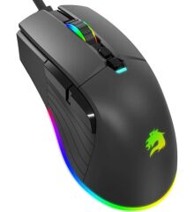 GAMEBOOSTER GB-M12B USB Kablolu 12800dpi siyah Vital RGB Aydınlatmalı Oyuncu Mouse