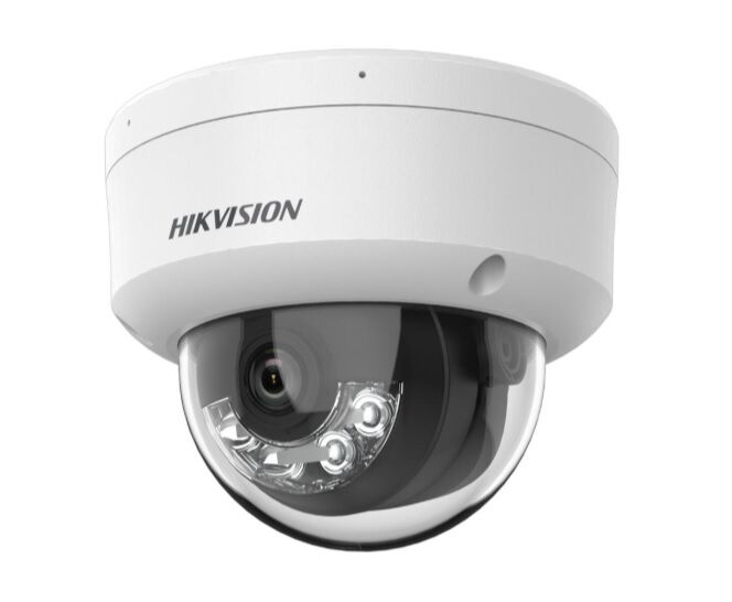 HIKVISION DS-2CD1141G2-LIUF 1/2.8''Cmos 4 MP 2.8mm Smart Hybrid Light POE Sesli Dome Smart Hybrid IP Güvenlik Kamera