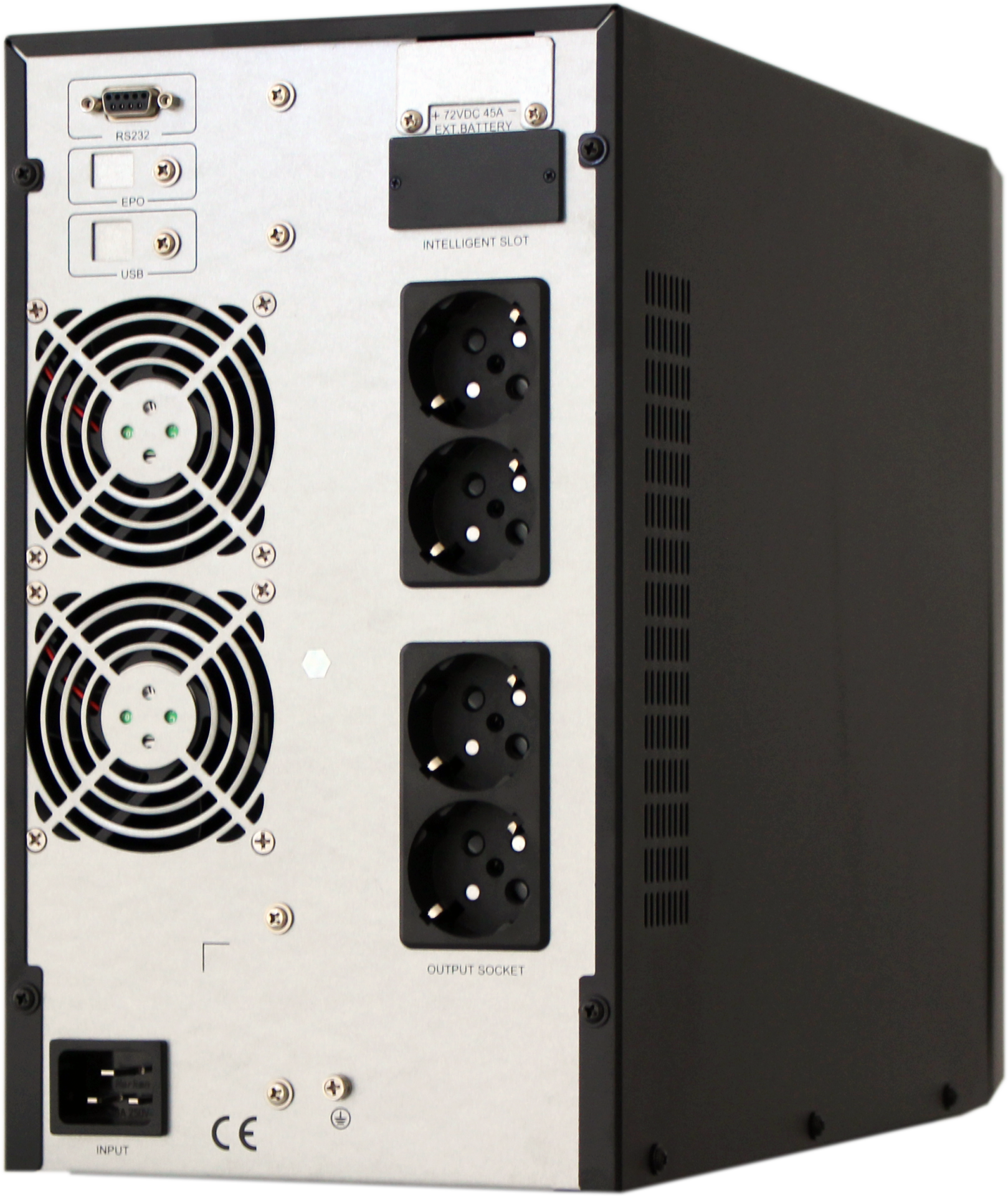 DOTVOLT MN PLUS Online 3 KVA 1/1 Faz (6x12v 7AH Akü ) UPS