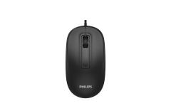 PHILIPS SPK7238B USB Kablolu 1200dpi siyah Mouse