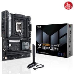 ASUS TUF GAMING B860-PLUS WIFI B860 DDR5 (Vga Yok) GLan 2.5G ATX HD DP TYP-C OPT WIFI BT RGB 1851p Anakart