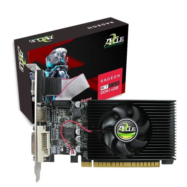 AXLE R7240 AX-R7-240/4GD3P8CDIL 4GB AMD R7240 DDR3 128bit HDMI DVI VGA 16x Ekran Kartı
