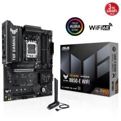 ASUS TUF GAMING B850-E WIFI B850 DDR5 (Vga Yok) GLan 2.5G ATX HD DP TYPE-C M2 WIFI BT AM5 AMD Anakart