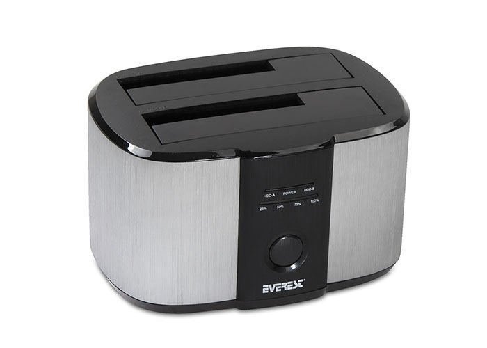 EVEREST HD3-540 2.5'' ve 3.5'' USB 3.0 Siyah 6Gbps 4TB/6TB/8TB Docking Harddisk Kutusu