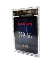 OEM 2TBSSDEXT1 CODEGEN 2.5'' 2TB USB 3.0 Siyah Taşınabilir SSD Harddisk