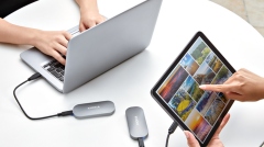 KIOXIA LXD10S002TG8 EXCERIA PLUS Mini 2TB (1050/1000MB/s) USB ve TYPE-C Siyah Taşınabilir SSD Harddisk