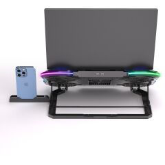 FRISBY FNC-5270ST 10'' ~ 17'' Aras RGB Notebook Soğutucu Stand