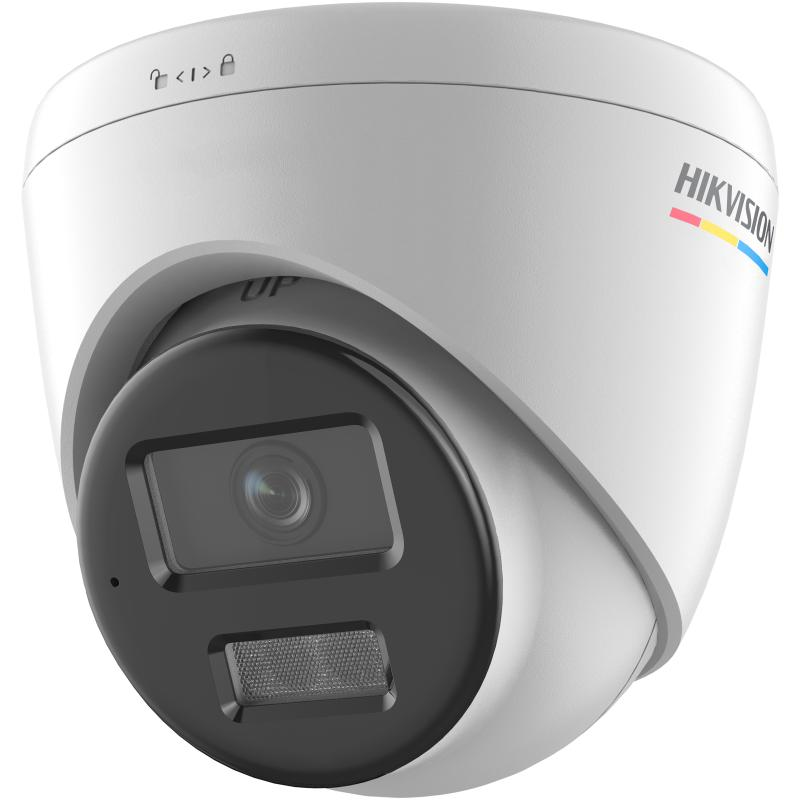 HIKVISION DS-2CD1327G2H-LIUF 1/2.8''Cmos 2MP 2.8mm Smart Hybrid Light POE Sesli ColorVu Dome IP Güvenlik Kamera