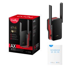 CUDY RE3000 1xGbit port AX3000 2 Anten Wi-Fi Mesh Menzil Genişletici