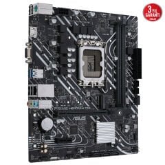 ASUS PRIME H610M-K D4 H610 DDR4 Vga GLan mATX HDMI USB3.2 M2 RGB 1700p Anakart