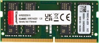 KINGSTON KVR32S22D8/16 16GB (Tek Parça) DDR4 3200Mhz Notebook Bellek Bulk