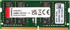 KINGSTON KVR32S22D8/16 16GB (Tek Parça) DDR4 3200Mhz Notebook Bellek Bulk