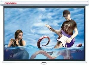 CODEGEN AX-20 200x200 Storlu Projeksiyon Perdesi