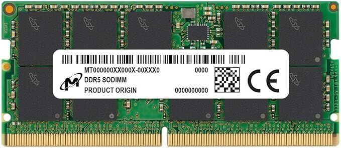 MICRON 8GB DDR5 4800Mhz Notebook Bellek