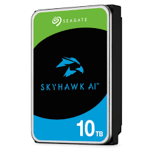 SEAGATE ST10000VE0008 SKYHAWK 3.5'' 10TB 7200rpm 256mb SATA 7/24 Harddisk