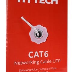 HYTECH HY-CAT600 CAT6 UTP 305 Metre Gri Network Kablosu