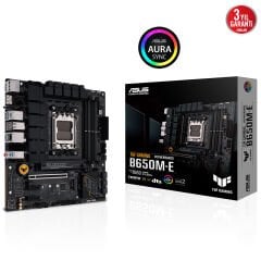 ASUS TUF GAMING B650M-E B650 DDR5 (Vga Yok) GLan 2.5G mATX HD DP TYP-C M2 RGB US3 AM5 AMD Anakart