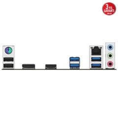 ASUS PRIME B550M-K ARGB B550 DDR4 (Vga Yok) GLan mATX HD DP US3 M2 AM4 AMD Anakart