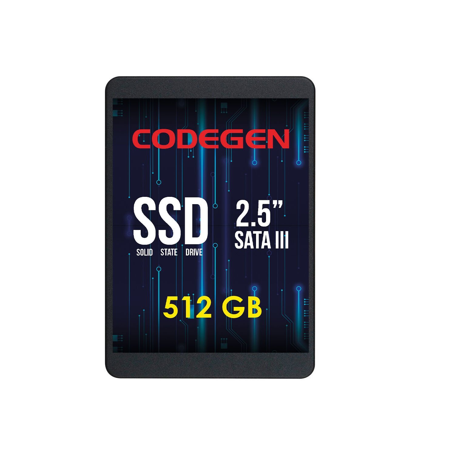 CODEGEN CDG-512GB-SSD25 2.5'' 512GB (520/480MB/s) SATA SSD Disk (7MM)