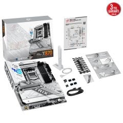 ASUS ROG STRIX X870-A GAMING WIFI X870 DDR5 (Vga Yok) GLan 2.5G ATX HD DP WIFI7 BT OPT M2 RGB AM5 AMD Anakart