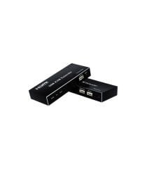 NVC KVM120 Ethernet Extender HMDI+USB+IR (120M)