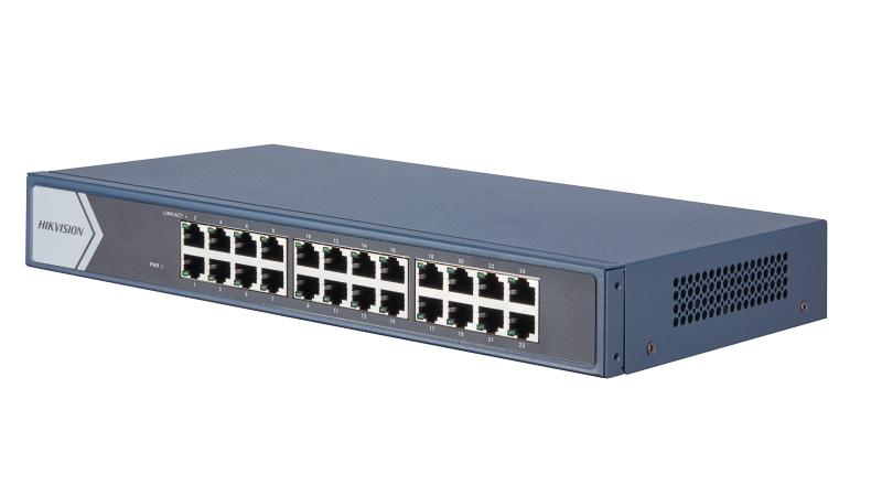 HIKVISION DS-3E0524-E(B) 24 Port 10/100/1000 Yönetilemez 24 Port PoeSiz Metal Kasa