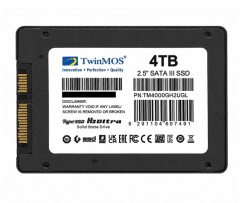 TWINMOS TM4000GH2UGL 2.5'' 4TB (580/550MB/s) SATA (TCL 3D NAND) SSD Disk