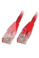 ODS 02R45R45C6UJ1R1.0A CAT6 UTP LSZH BAKIR 1 Metre Kırmızı Patch Cord