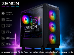 ZENON Gaming ZG-173 i5-14400F 16GB 1TB SSD 8gb RTX5060 DOS Masaüstü Oyun Bilgisayarı (3 Yıl Garanti)