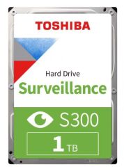 TOSHIBA HDWV110UZSVA S300 3.5'' 1TB 5700rpm 64mb SATA 7/24 Harddisk