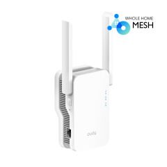 CUDY RE1800 1xGbit port AX1800 2 Anten Wi-Fi Mesh Menzil Genişletici