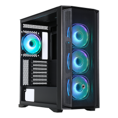 FRISBY CX-500 750W 80+ Bronze Siyah Mesh ARGB Ring Fanlı Mid Tower ATX Kasa
